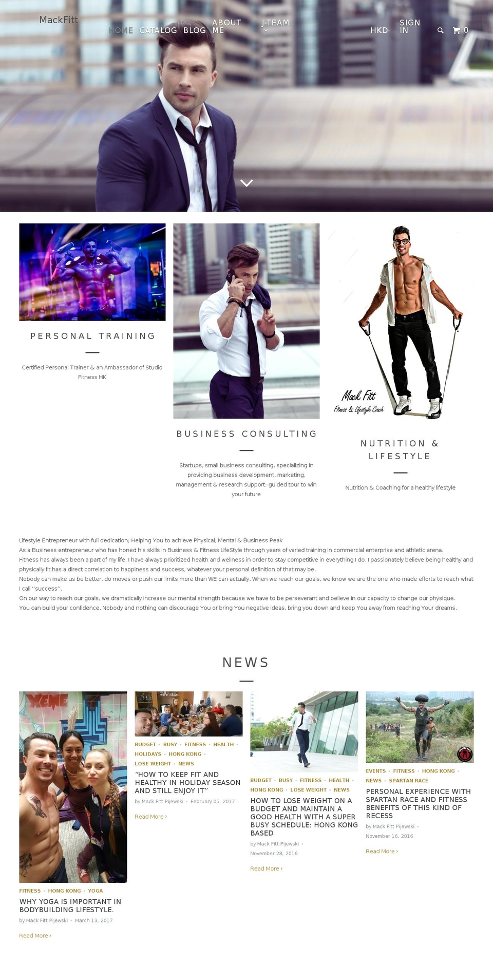 mackfitt.com shopify website screenshot