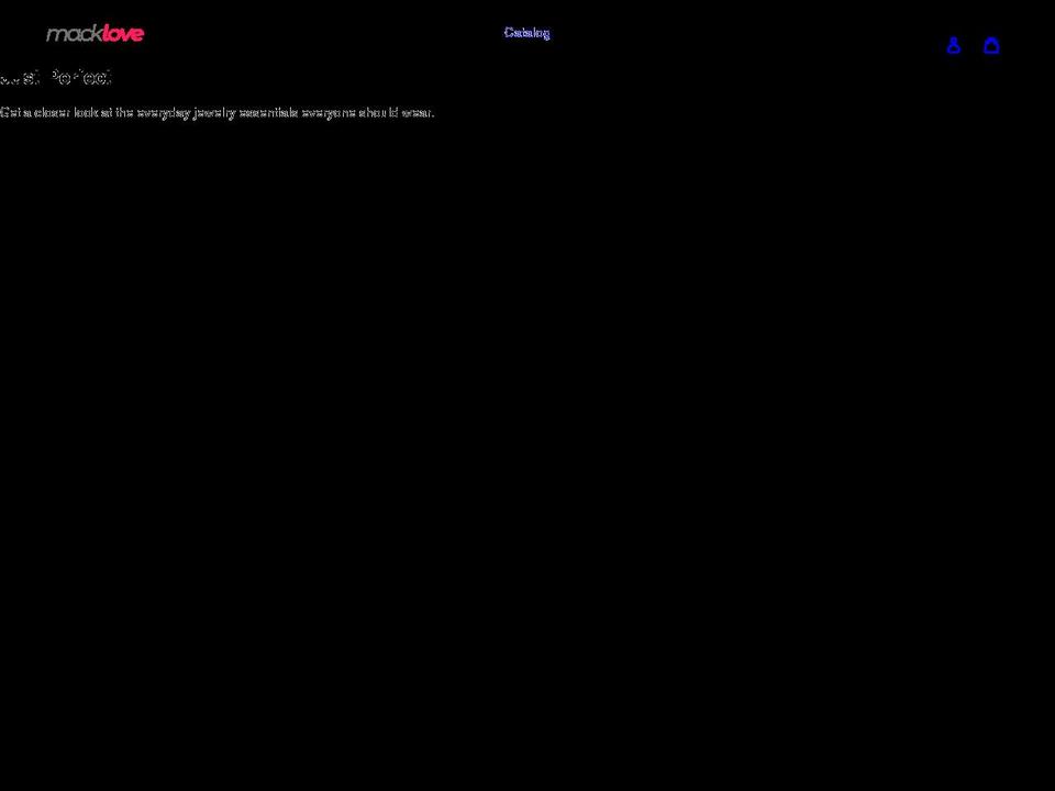 macklove.com shopify website screenshot