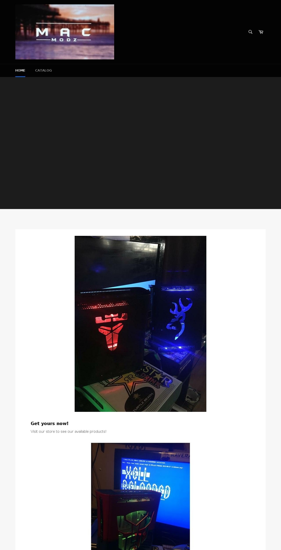 macmodz.com — Shopify storefront screenshot