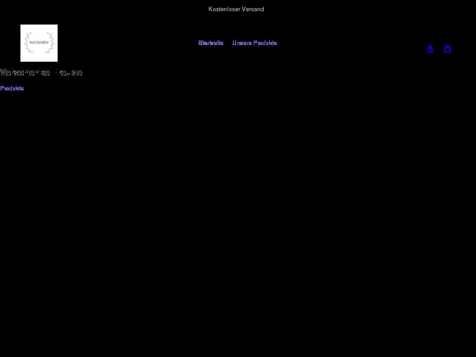 macraben.com shopify website screenshot
