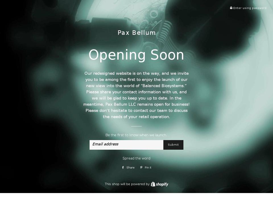macroalgaereactor.com — Shopify storefront screenshot