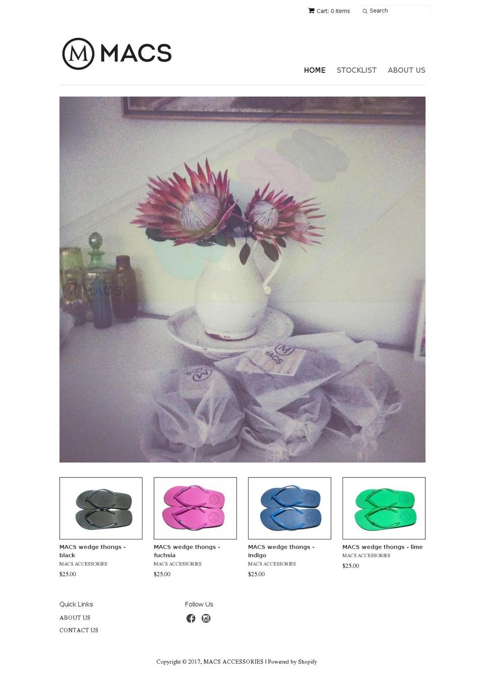 macsaccessories.com shopify website screenshot