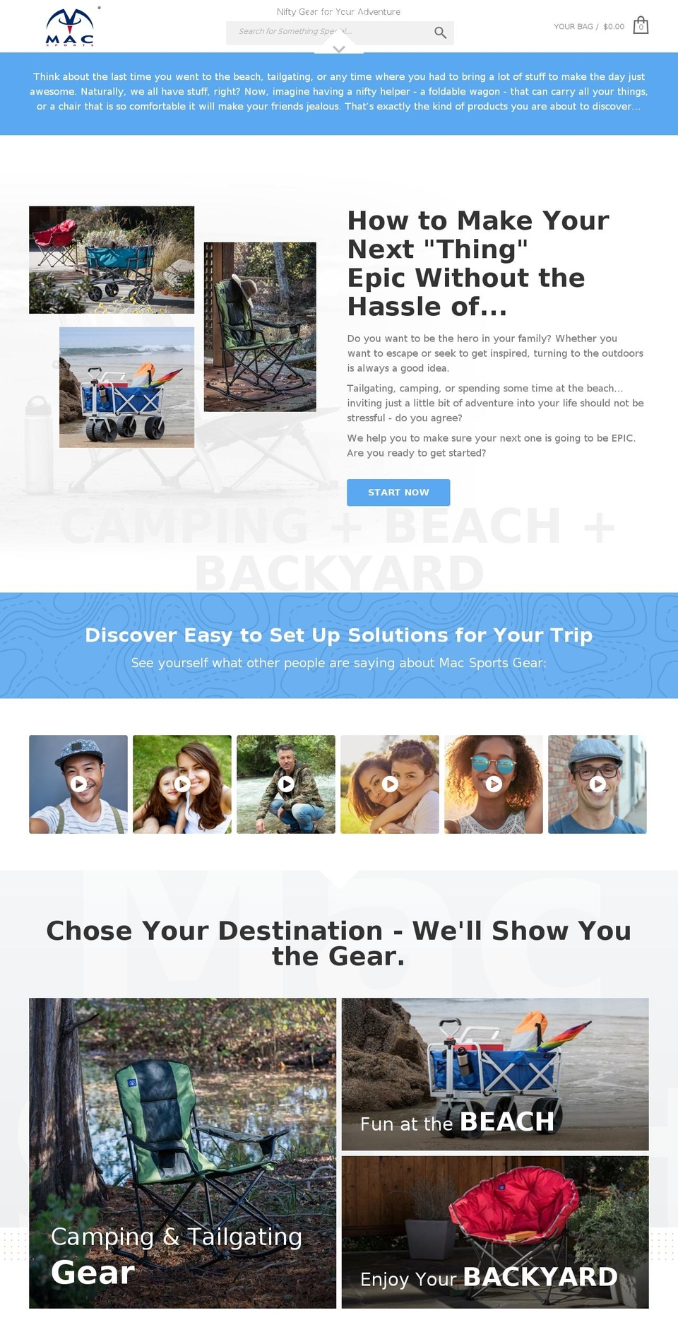 Fastor OrigamiRack Shopify theme site example macsports.com