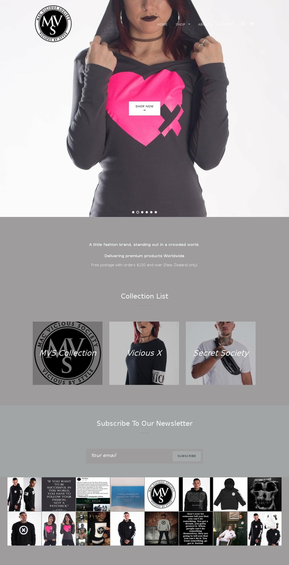 macvicioussociety.com shopify website screenshot