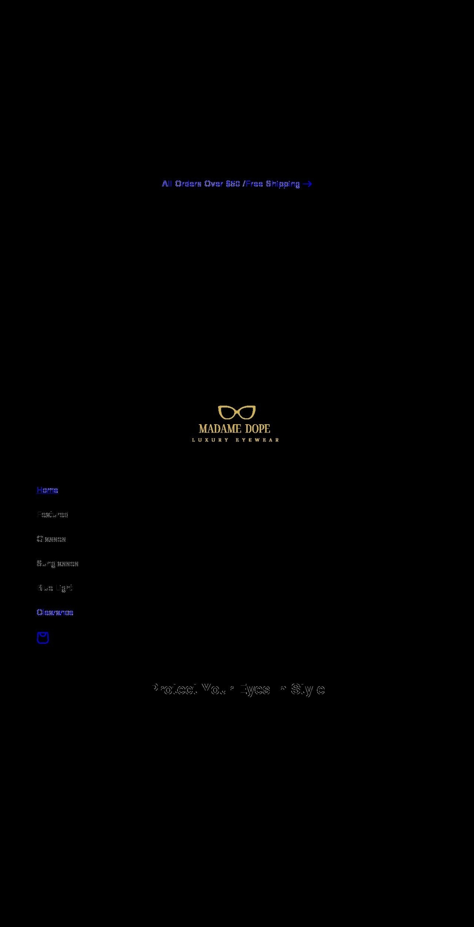madamedope.com shopify website screenshot