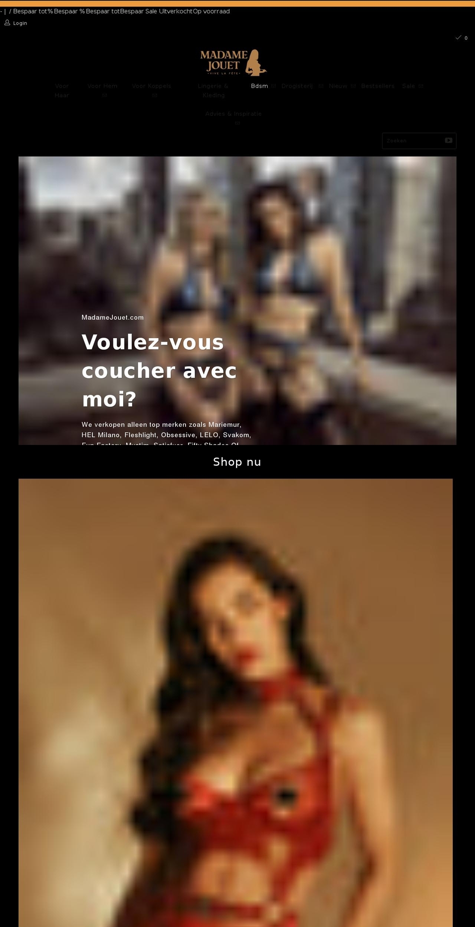 madamejouet.com shopify website screenshot