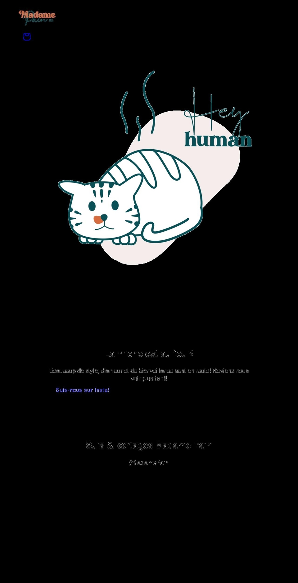 madamepain.com shopify website screenshot