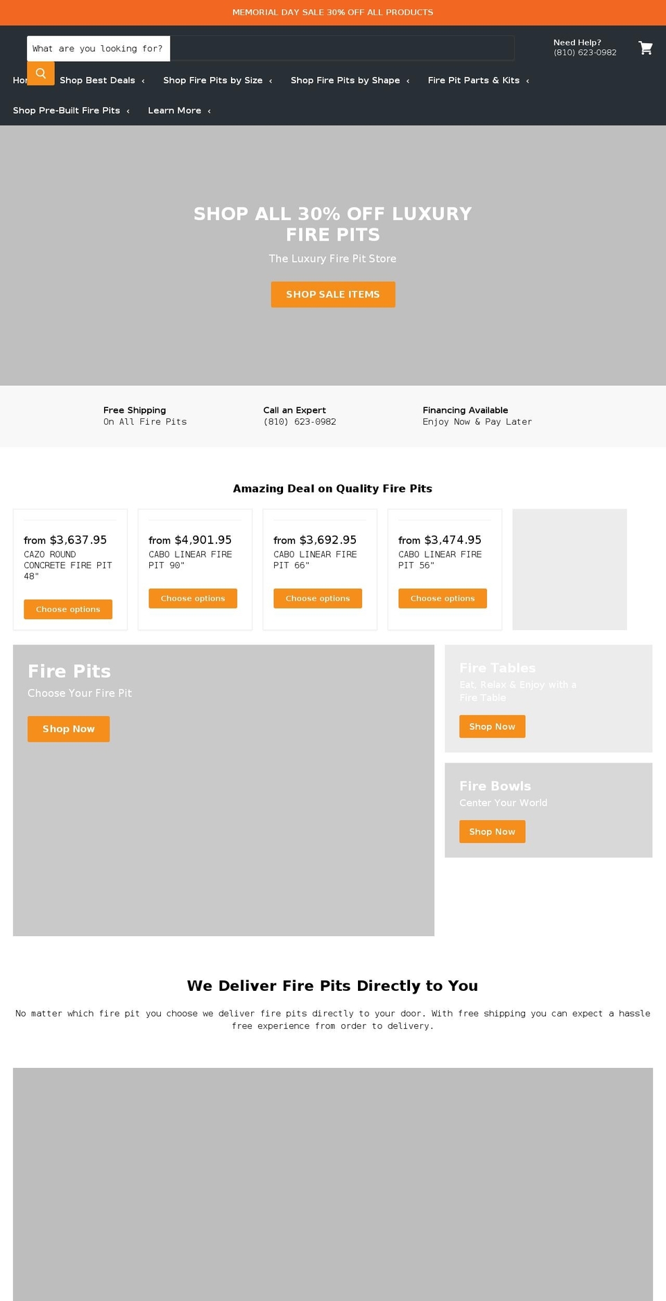 madcapfire.com shopify website screenshot