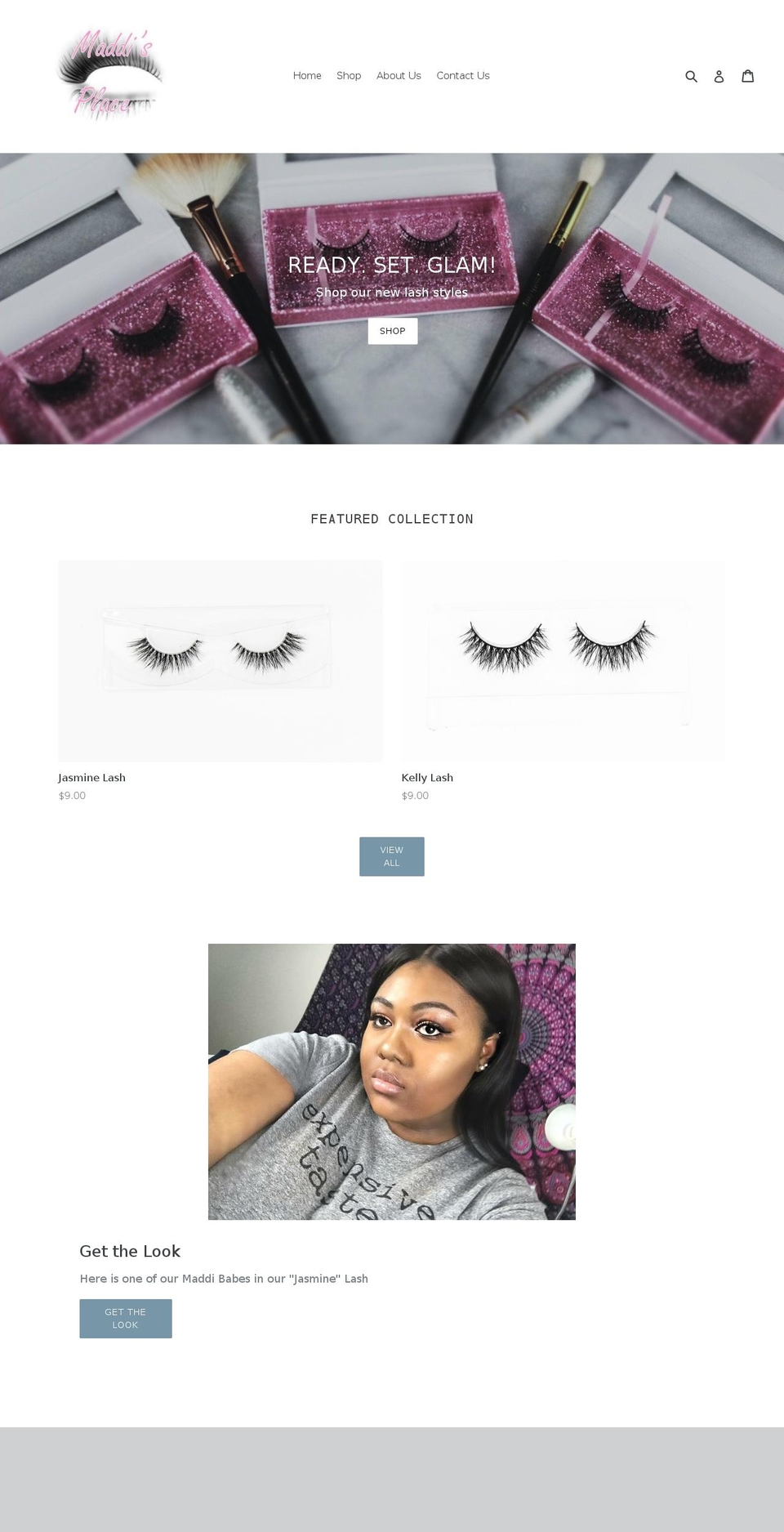 maddisplace.com — Shopify storefront screenshot