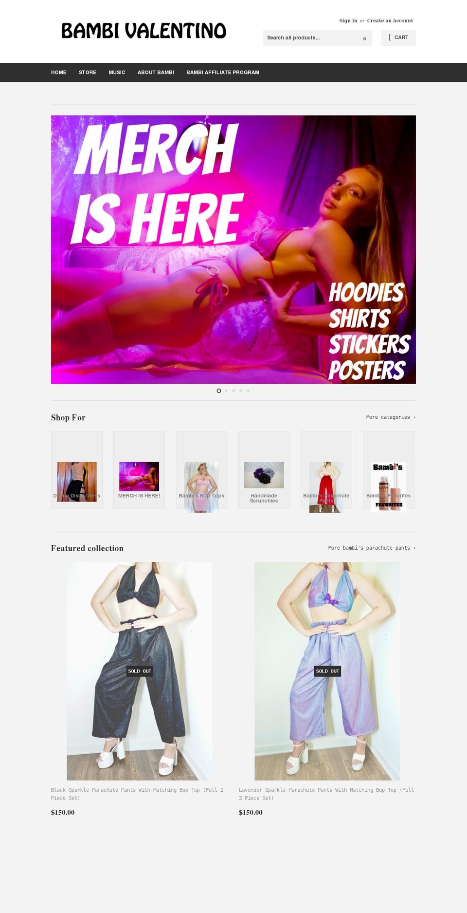 maddy-ellwanger.myshopify.com — Shopify storefront screenshot