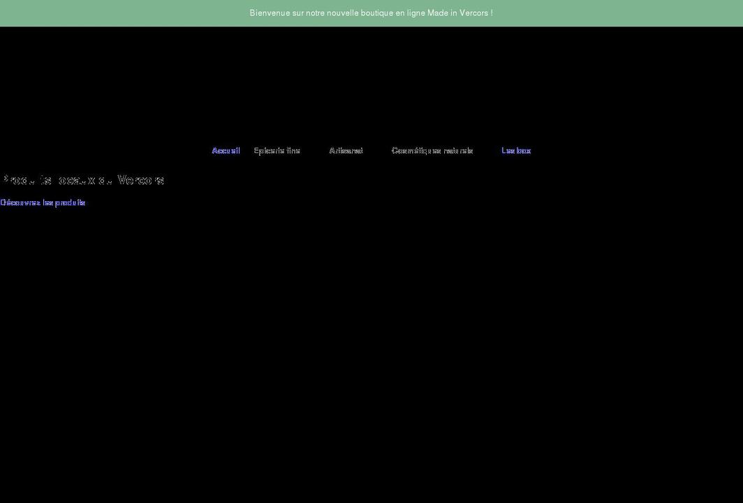 made-in-vercors.com shopify website screenshot