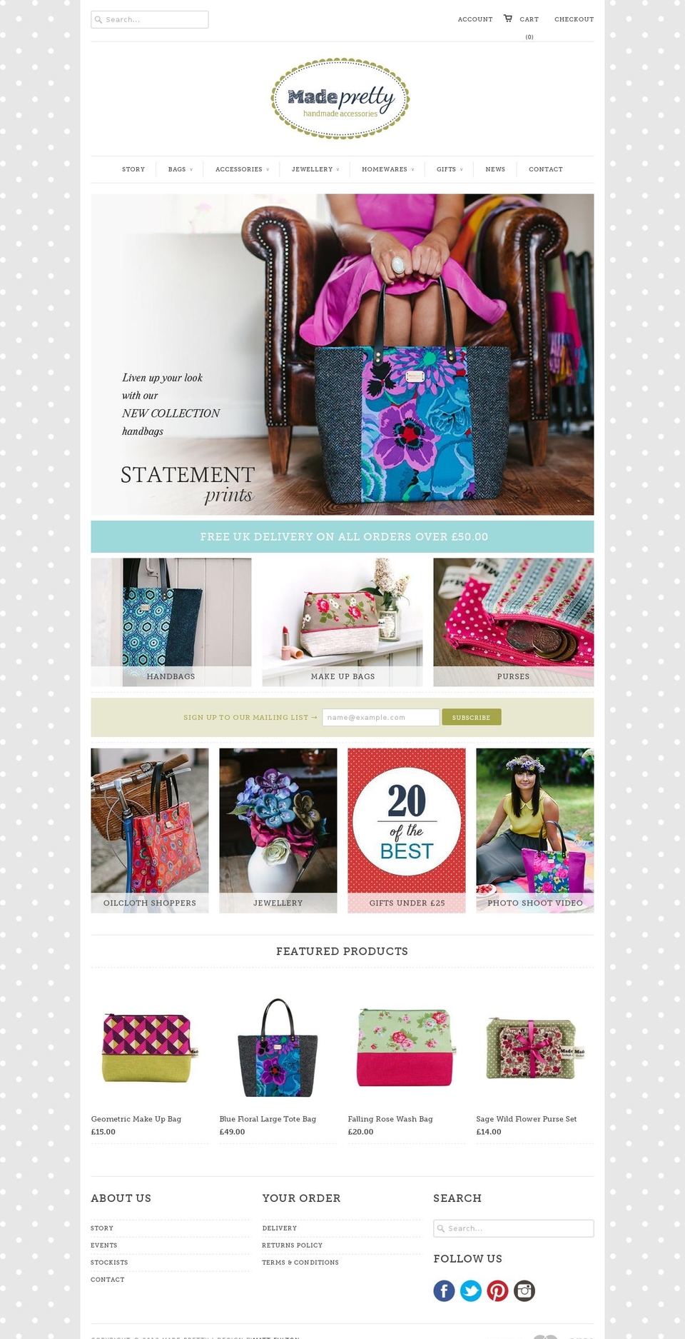 made-pretty.com shopify website screenshot
