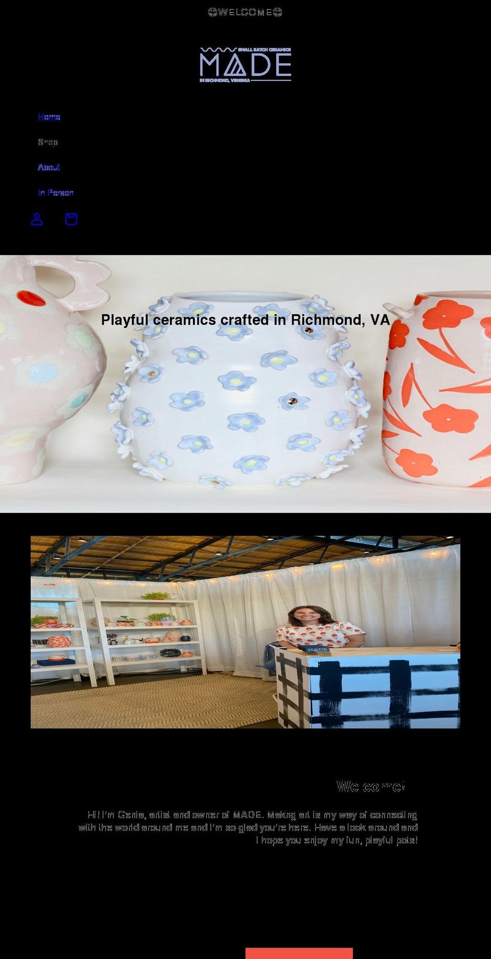 made-rva.com shopify website screenshot