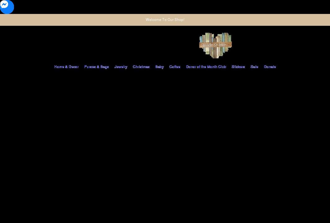 made-to-love.org shopify website screenshot