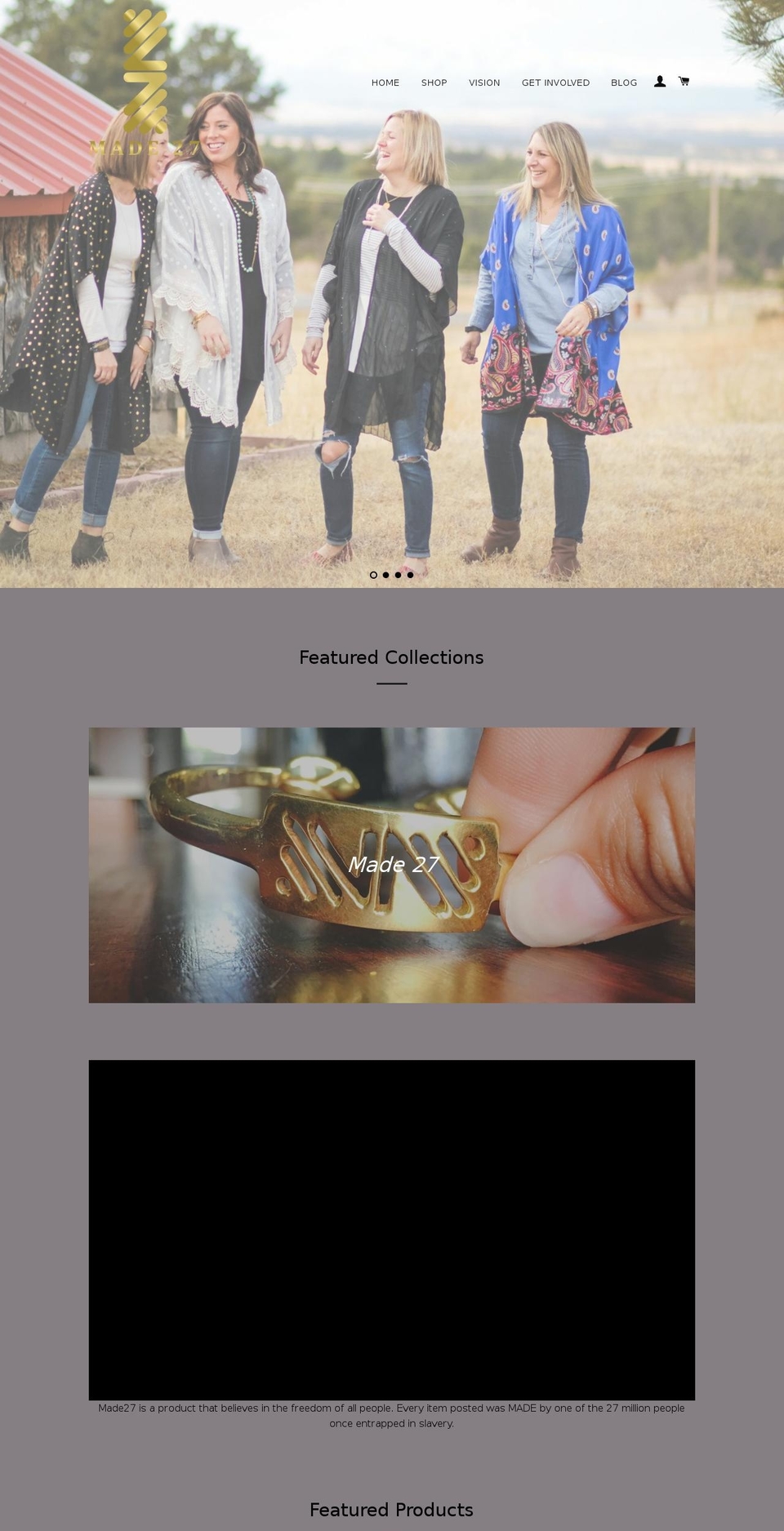 made27.com — Shopify storefront screenshot