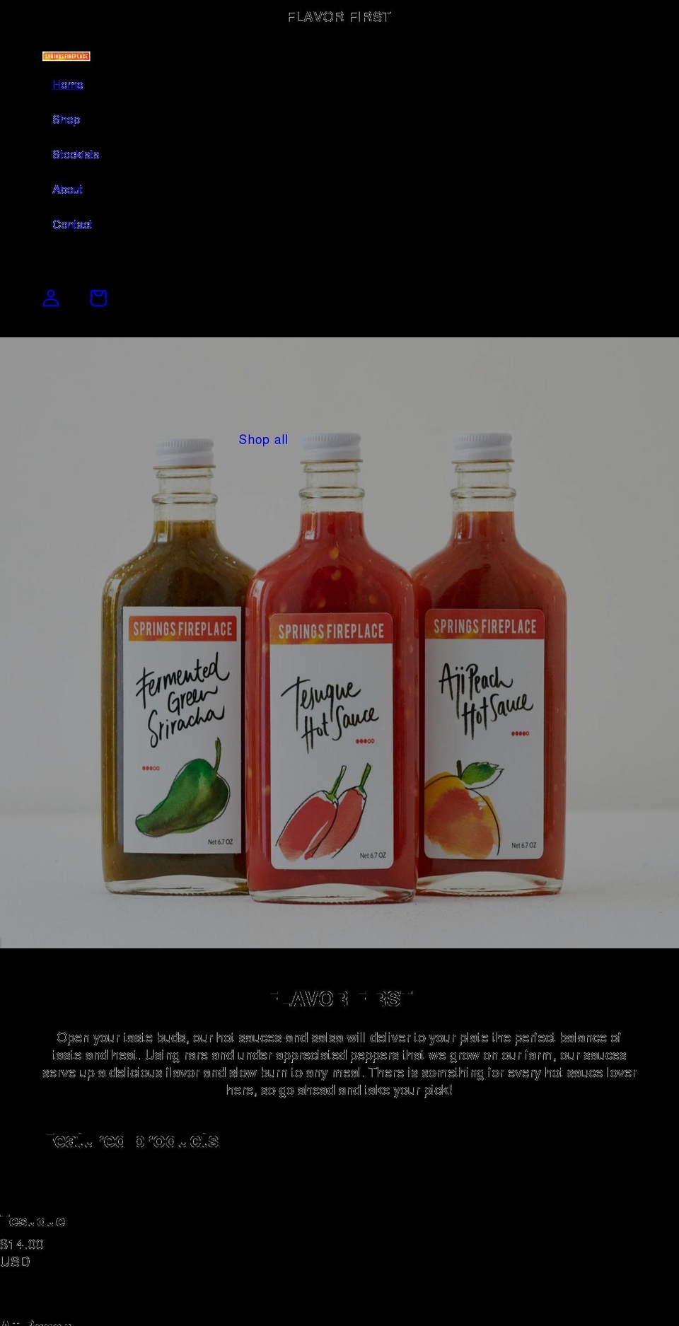 madebyadrienne.com shopify website screenshot