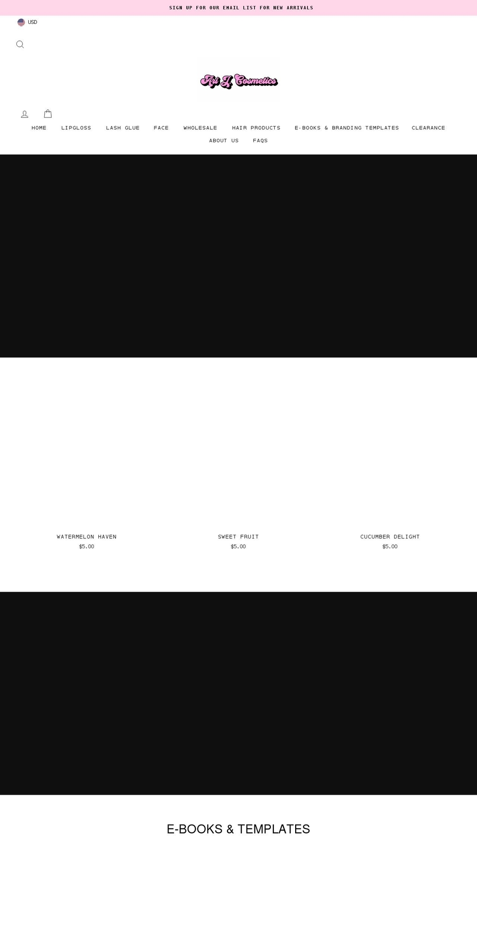 madebyarij.net shopify website screenshot