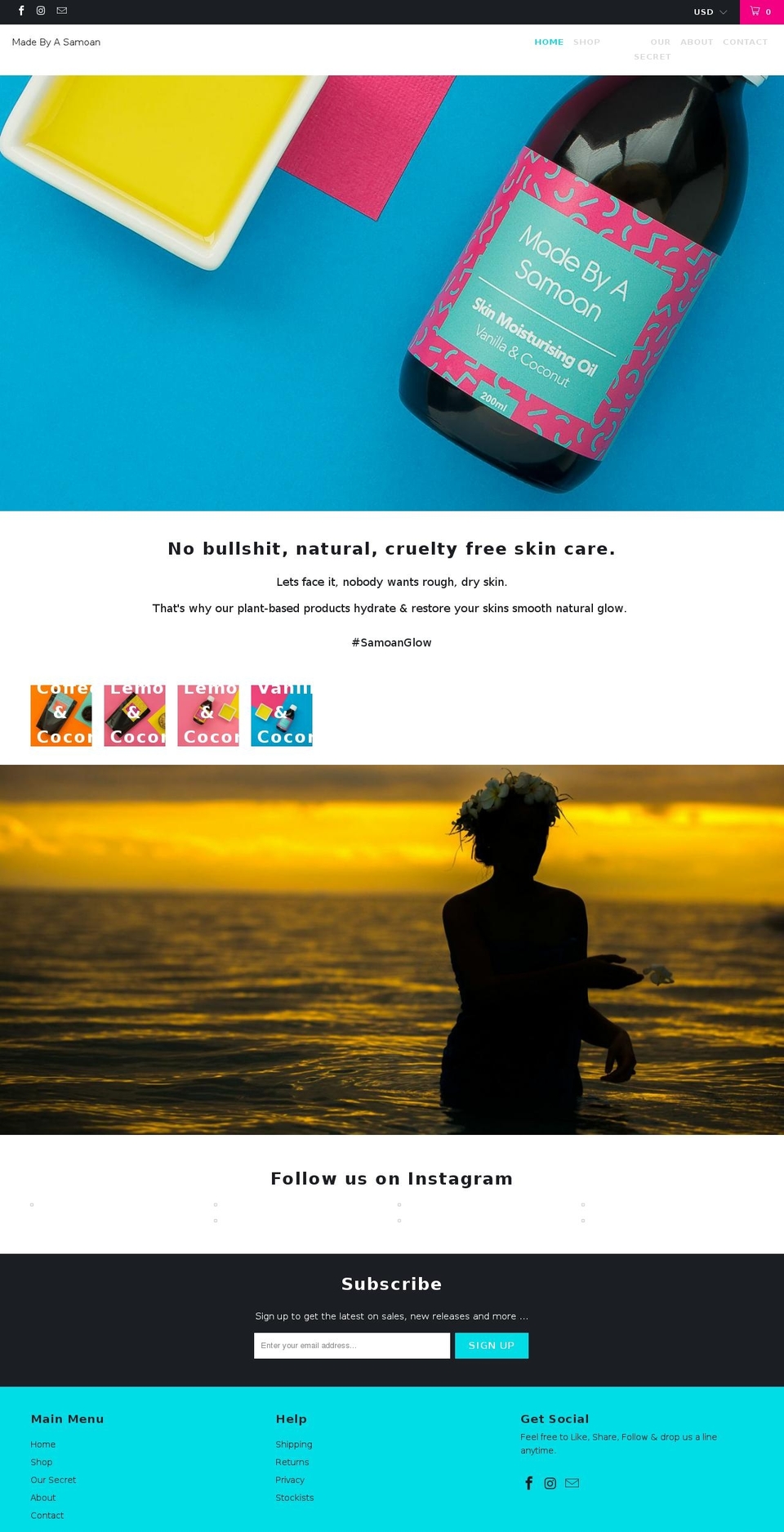 madebyasamoan.com — Shopify storefront screenshot