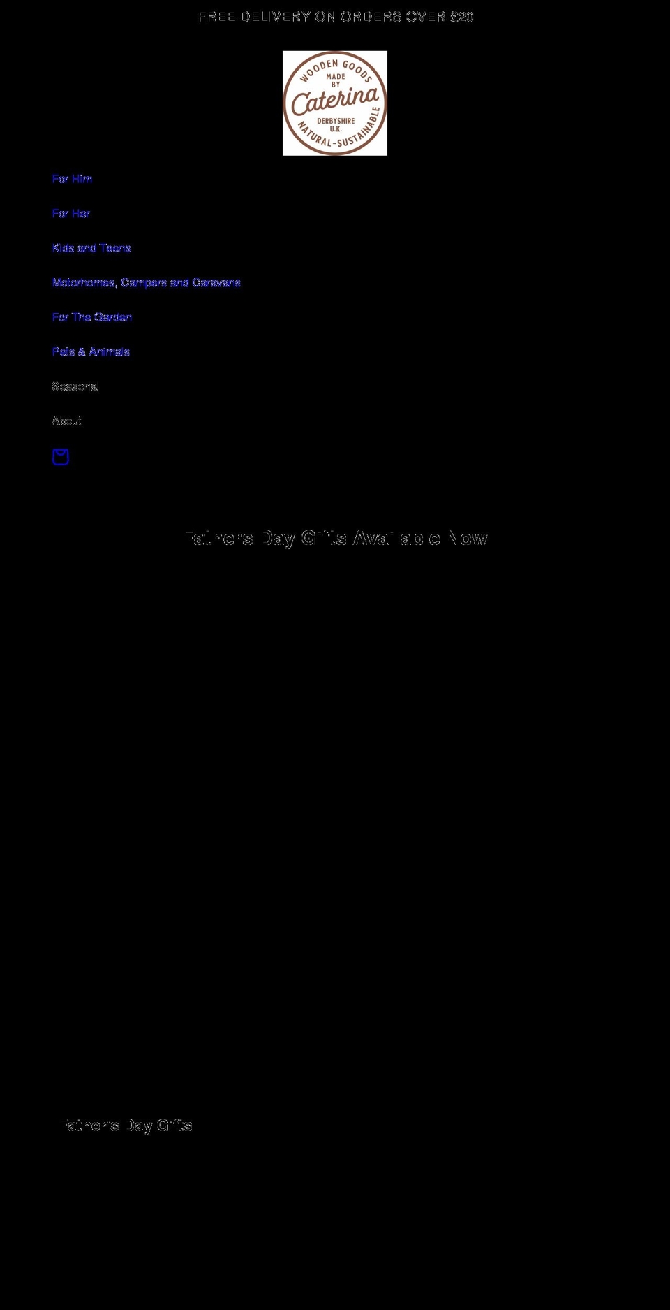 madebycaterina.co.uk shopify website screenshot