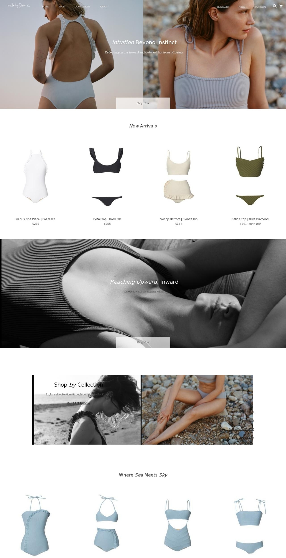 madebydawn.com — Shopify storefront screenshot