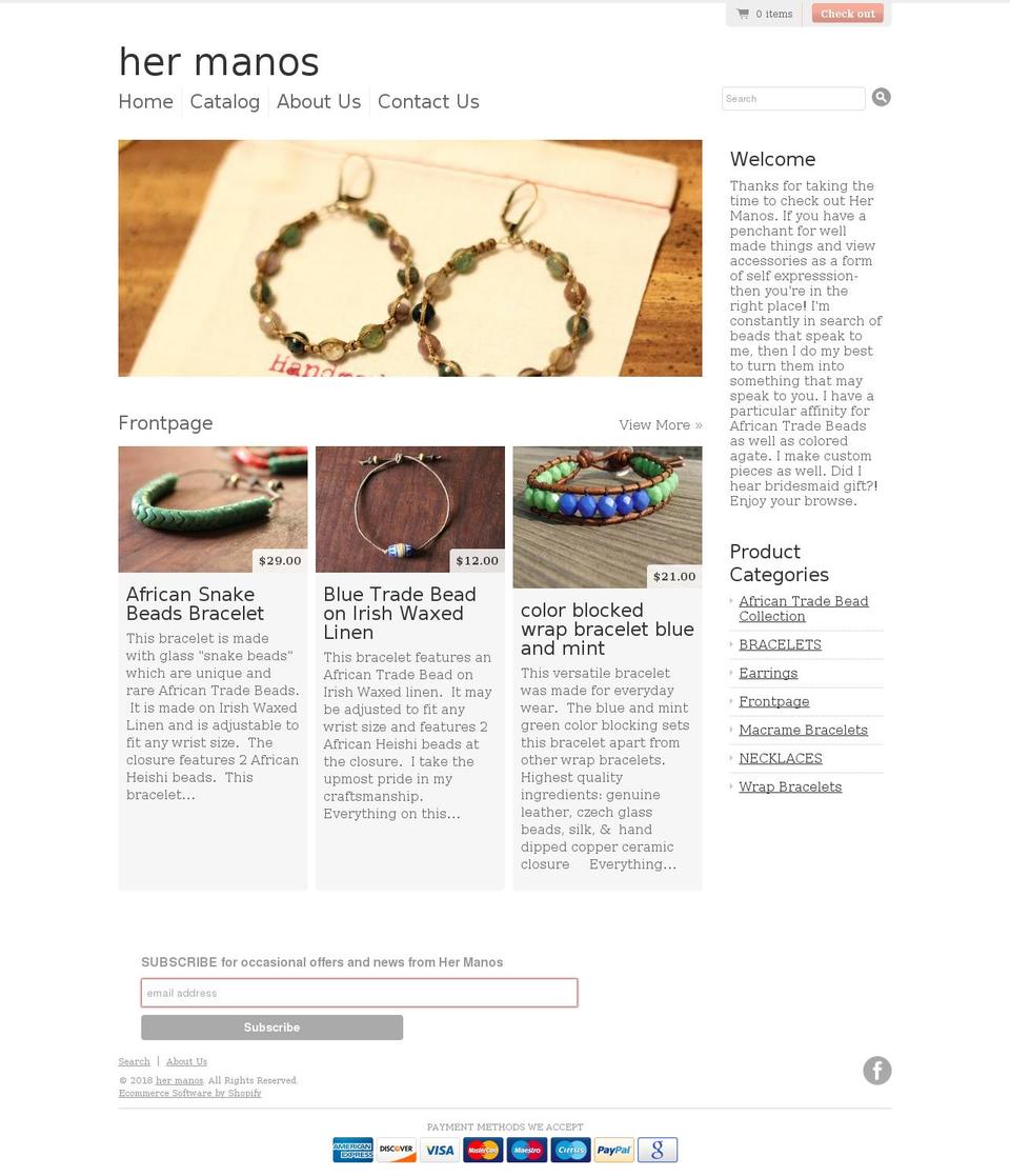 madebyhermanos.com — Shopify storefront screenshot