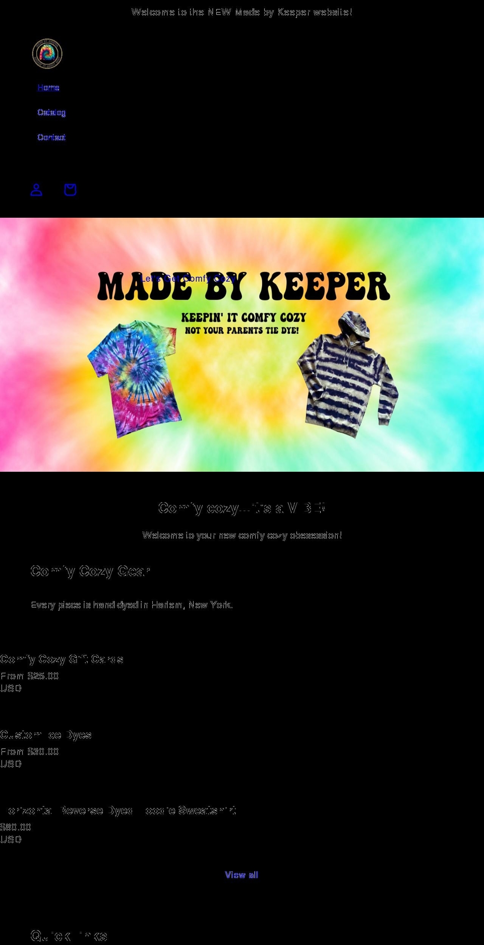madebykeeper.com shopify website screenshot