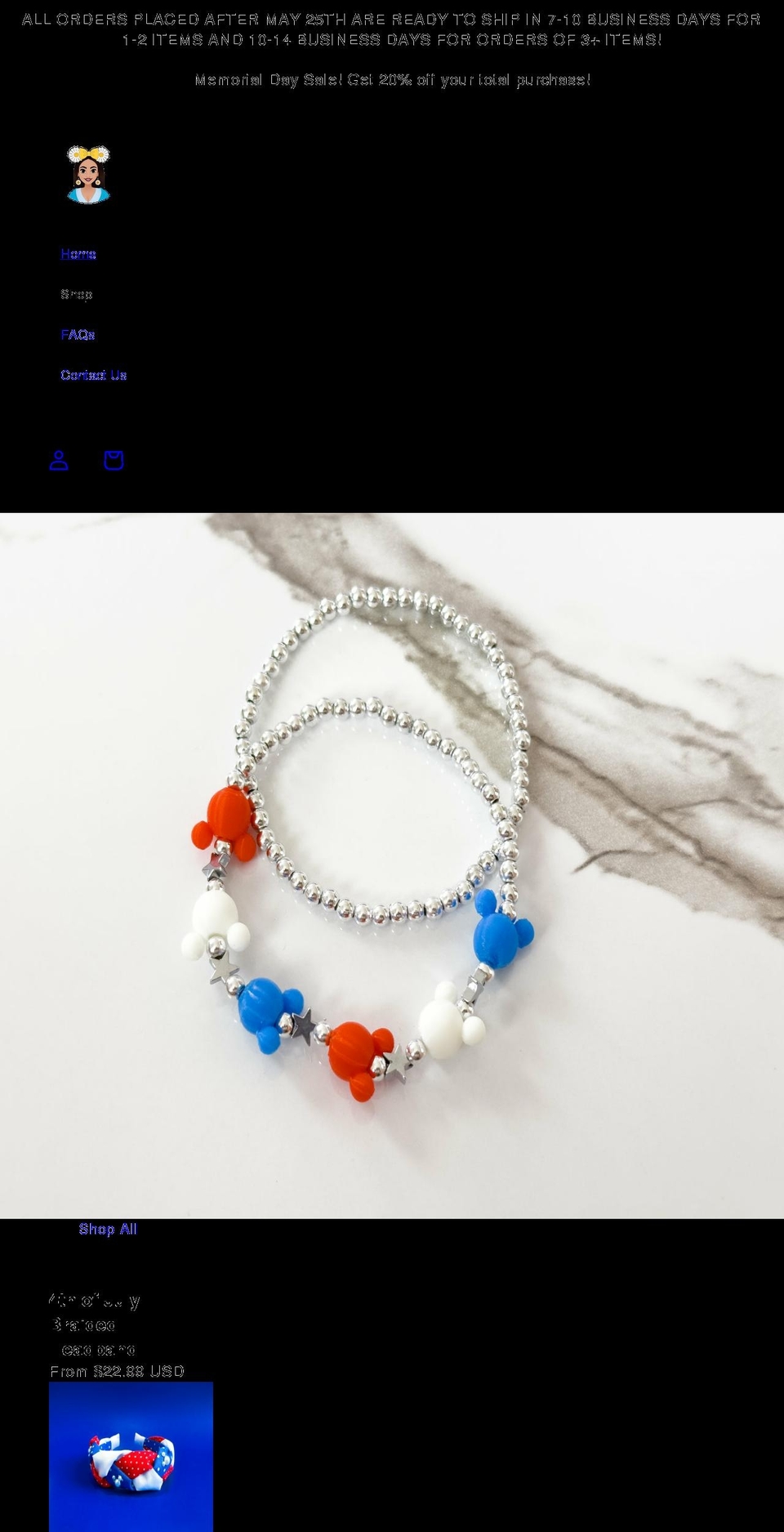 madebymagicdesigns.com shopify website screenshot