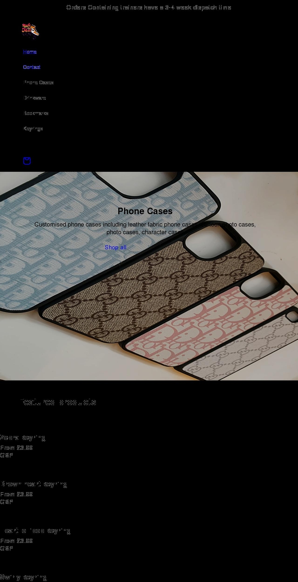 madebymais.com shopify website screenshot