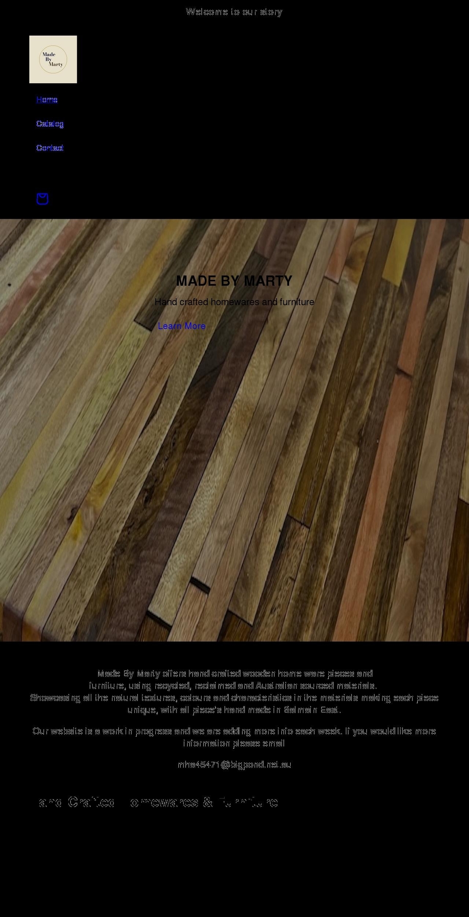 madebymarty.com shopify website screenshot