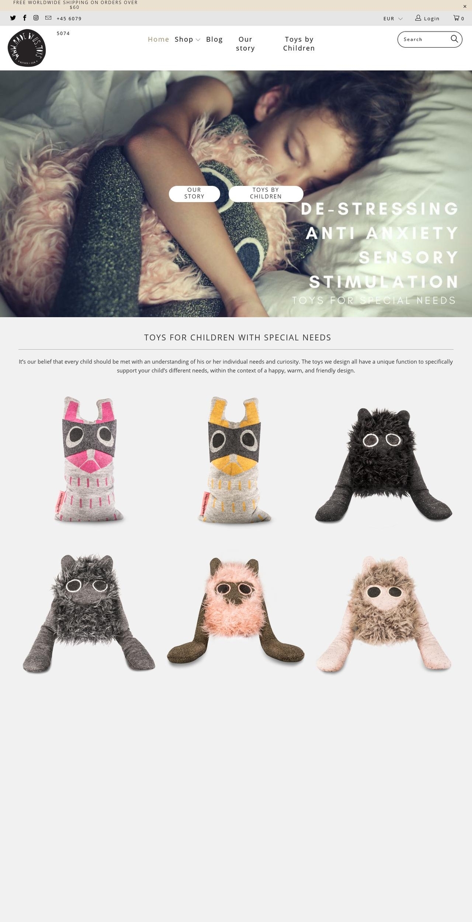 madebyus.toys shopify website screenshot