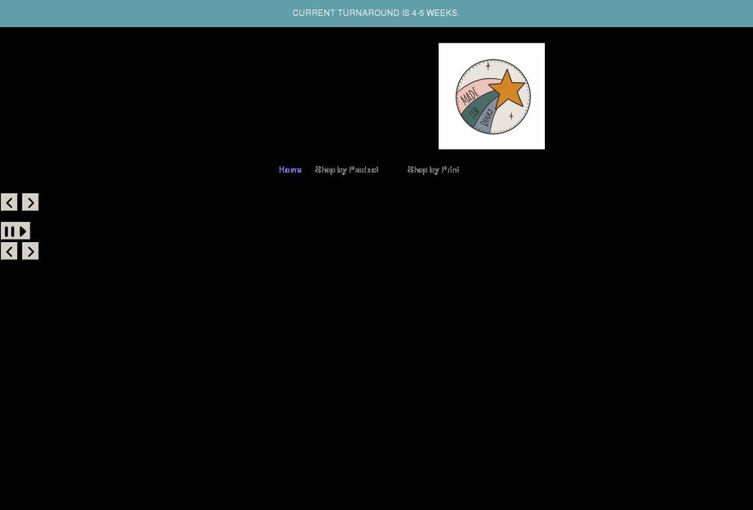 madefordinks.co.uk shopify website screenshot