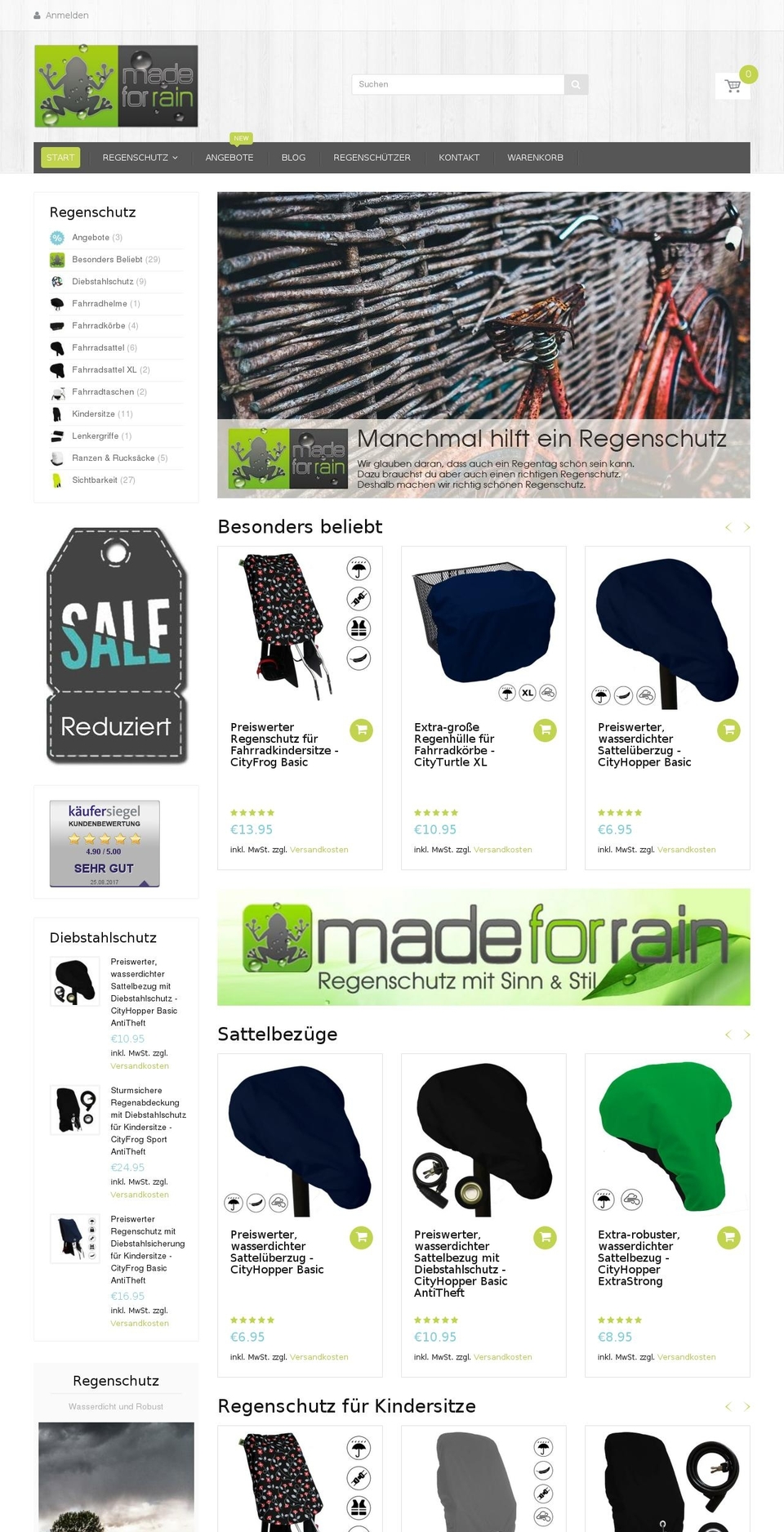 handy-2-0 Shopify theme site example madeforrain.net