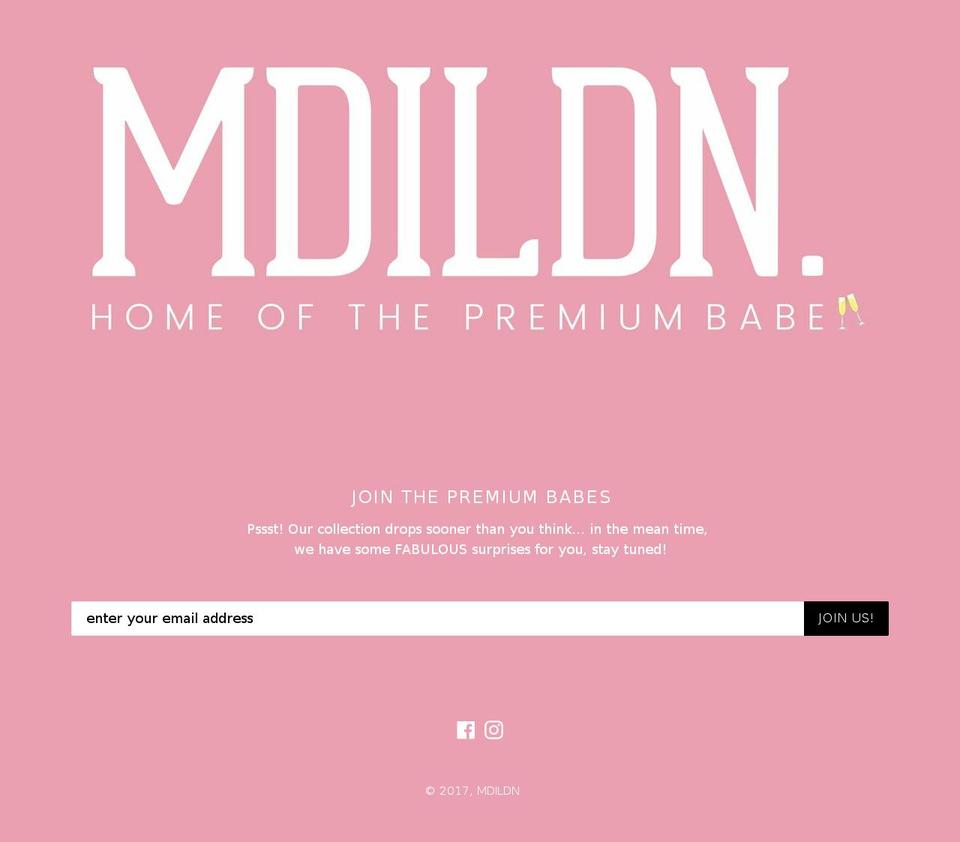 madeinlondonapparel.com shopify website screenshot