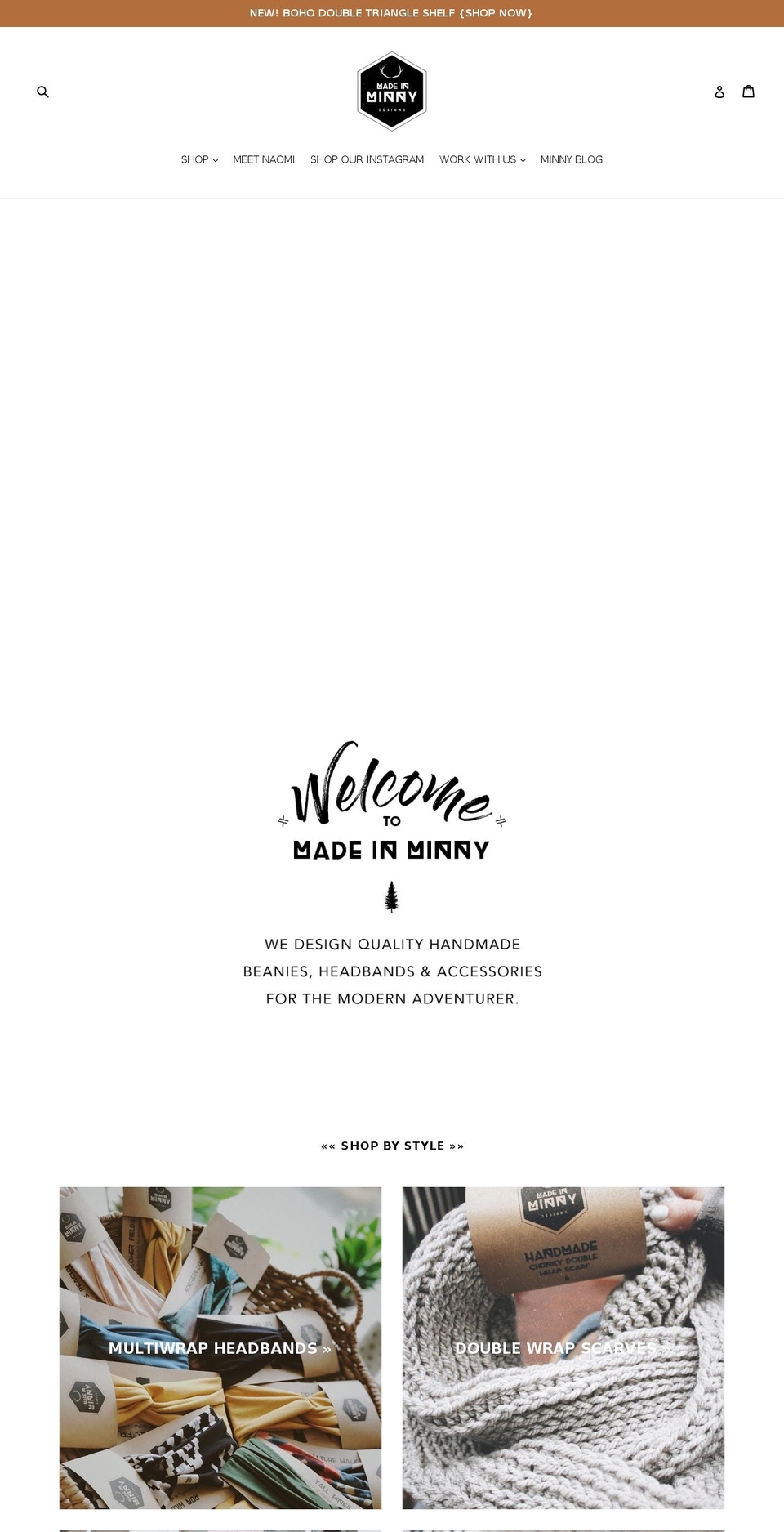 madeinminnyshop.com shopify website screenshot