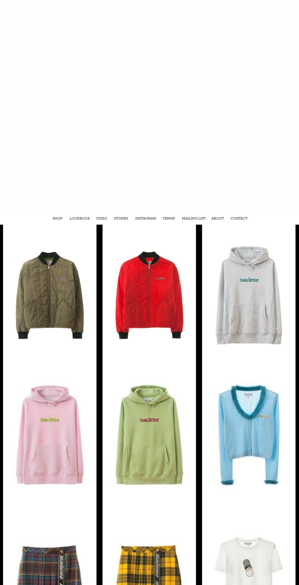 mademenyc.com — Shopify storefront screenshot
