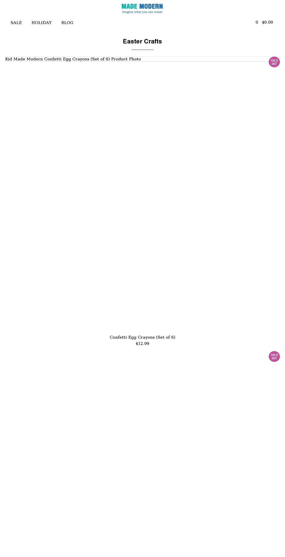 mademodern.com shopify website screenshot