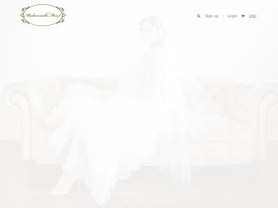 mademoisellemaud.com shopify website screenshot