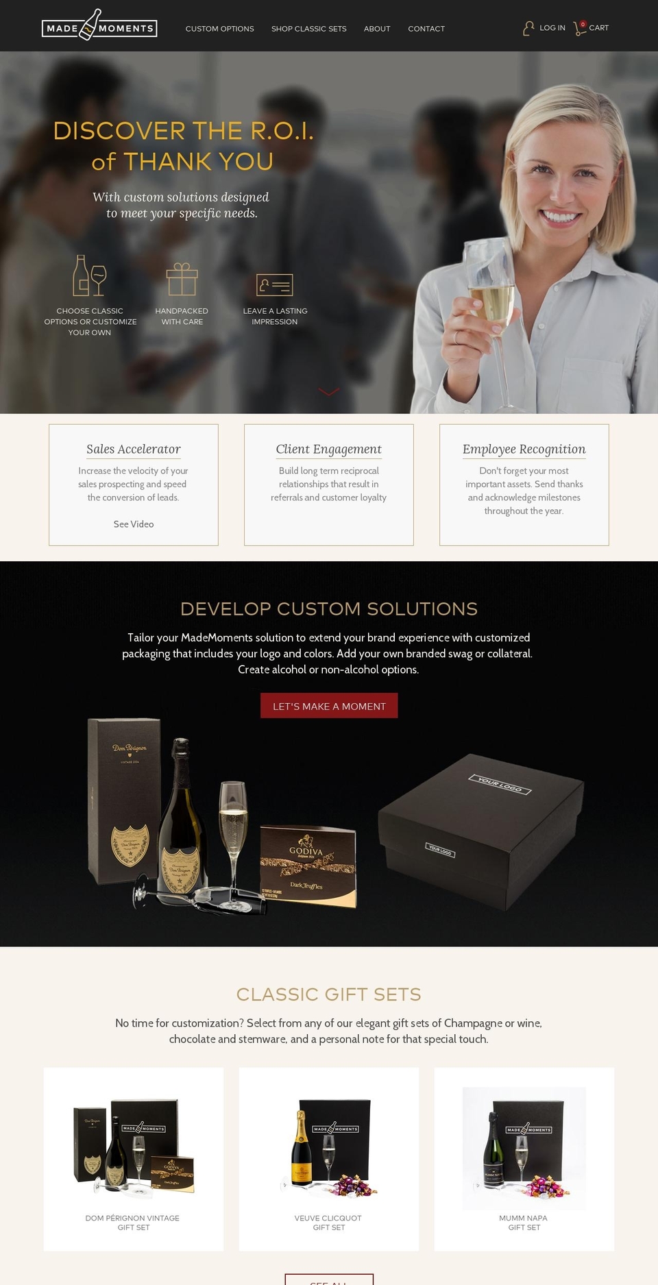 mademoments.com shopify website screenshot