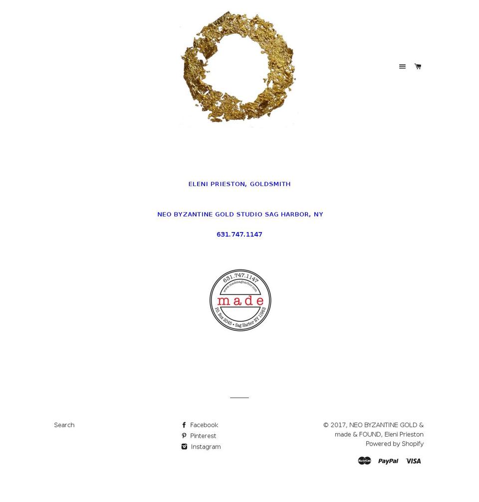 madesagharbor.com shopify website screenshot