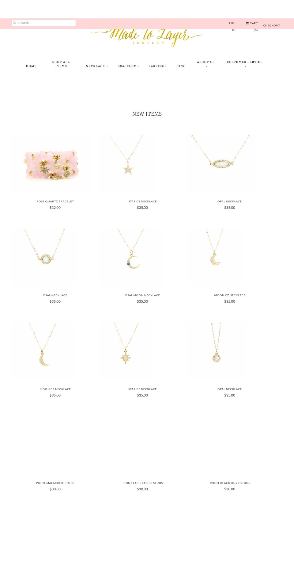 madetolayer.com — Shopify storefront screenshot