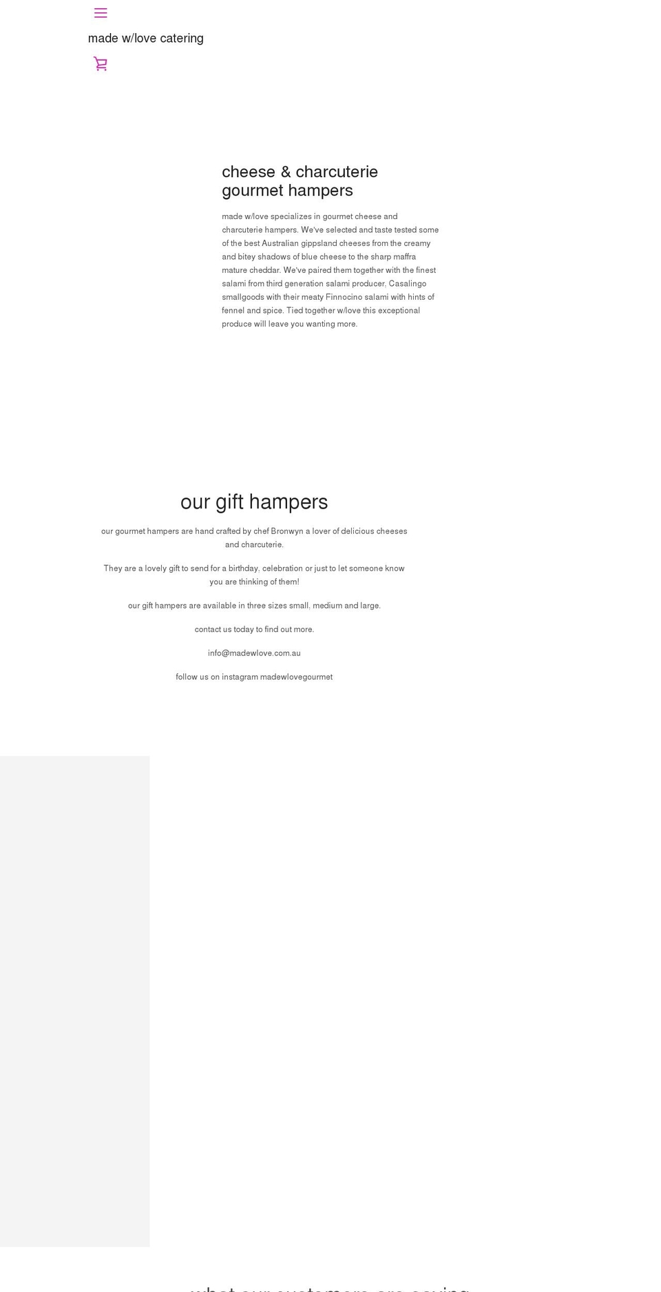 madewlove.com.au shopify website screenshot