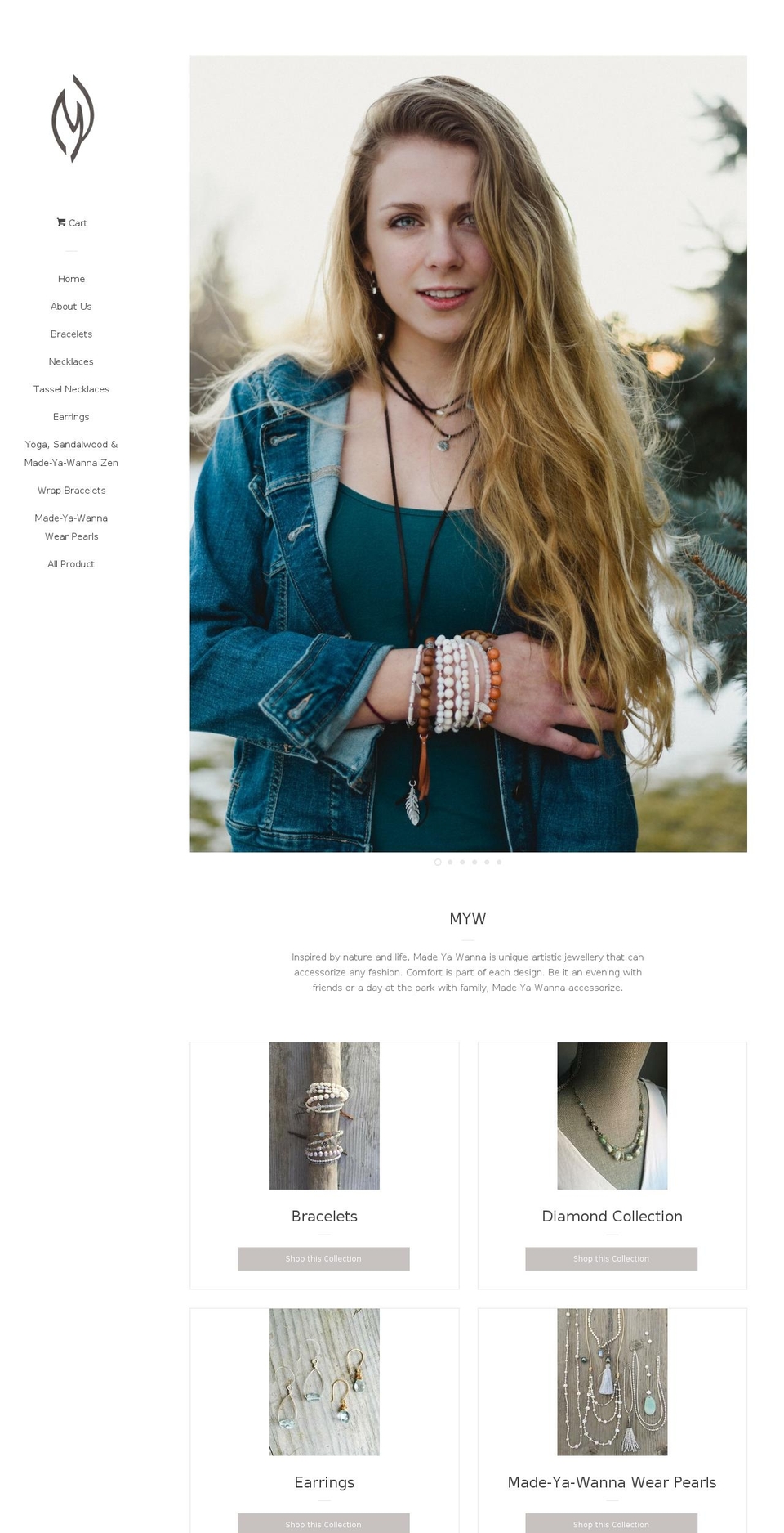 madeyawanna.com shopify website screenshot