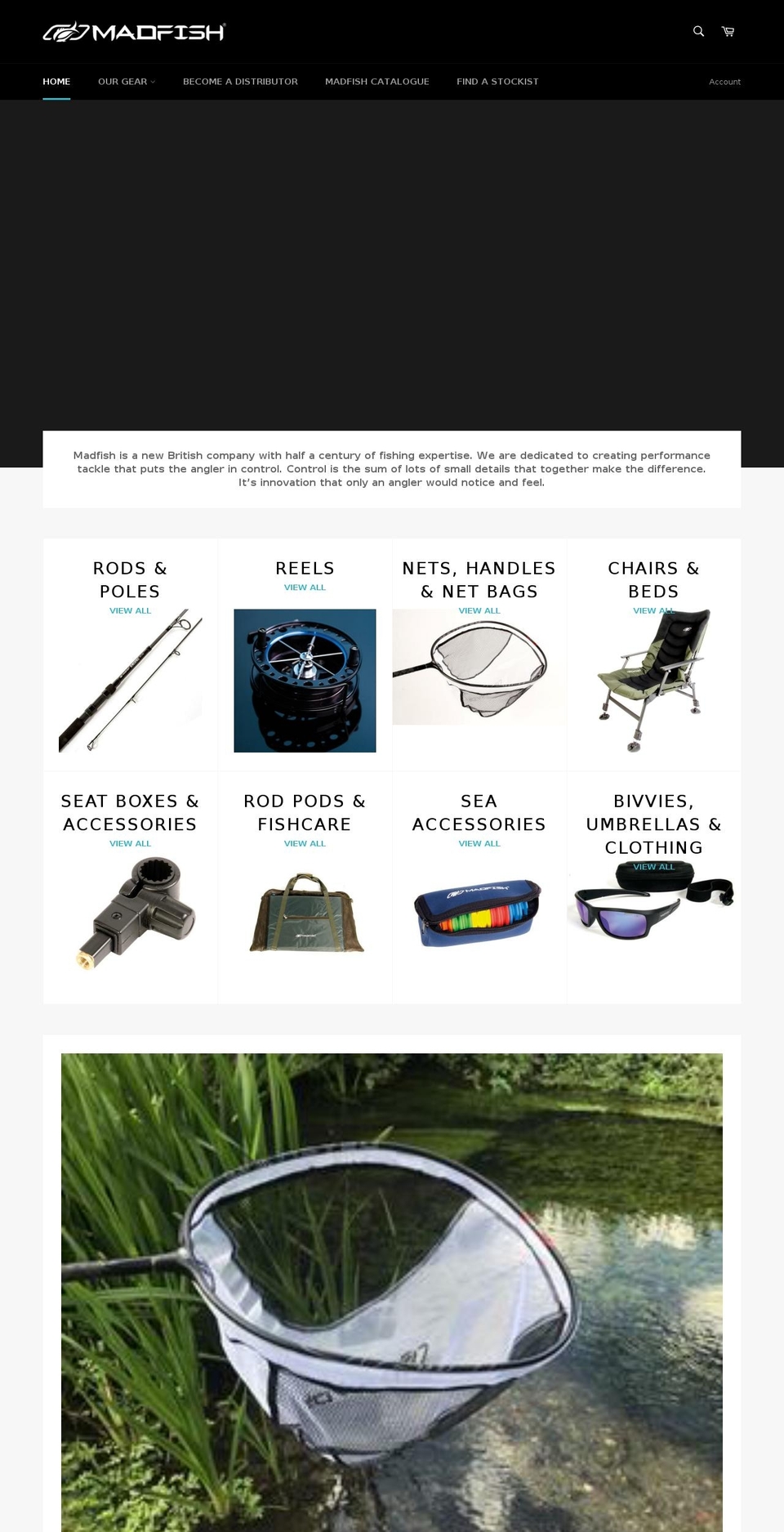 madfishing.com — Shopify storefront screenshot