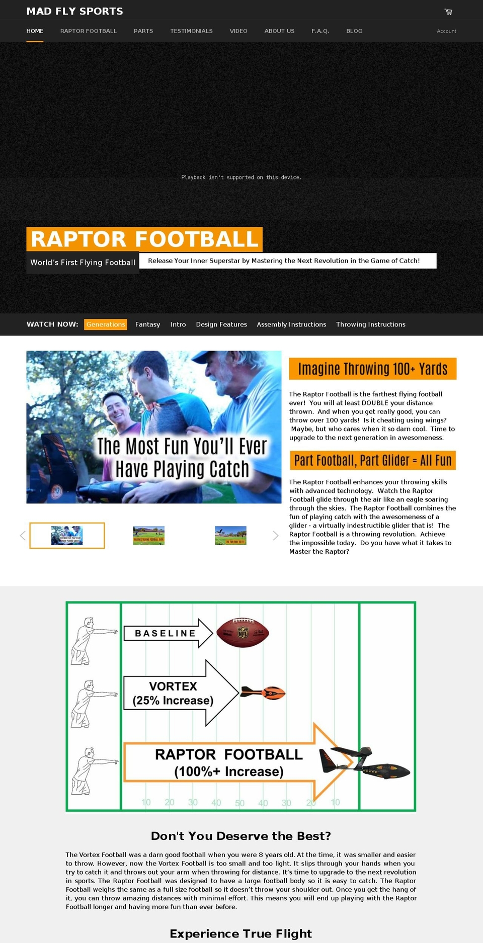 Mad Fly Theme Shopify theme site example madflysports.com