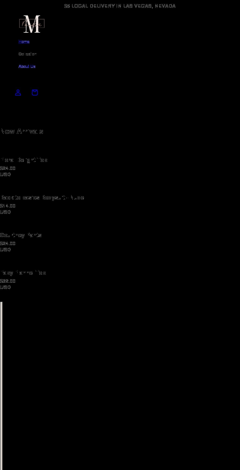 madim.shop shopify website screenshot