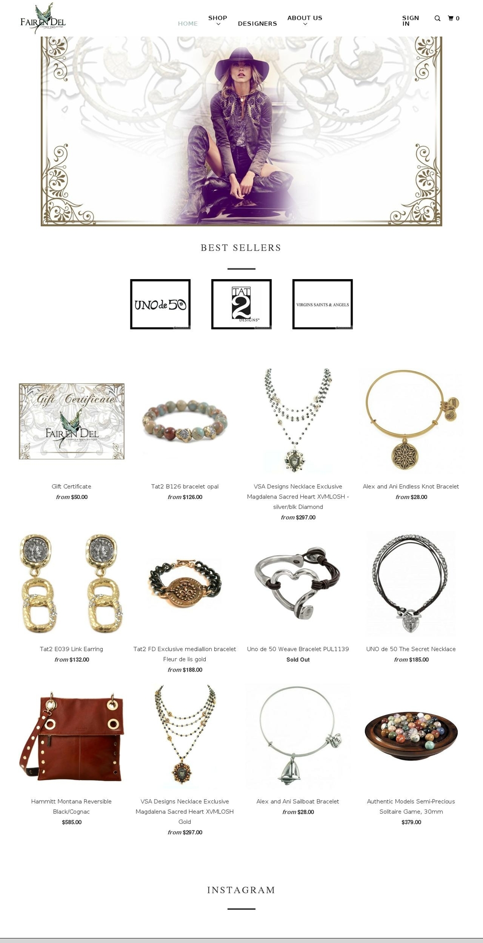 madisondelmar.com shopify website screenshot