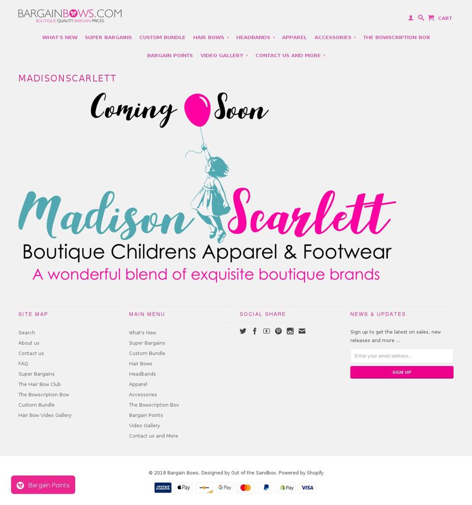 E-Development Theme Retina 28-02-2018 Shopify theme site example madisonscarlett.com