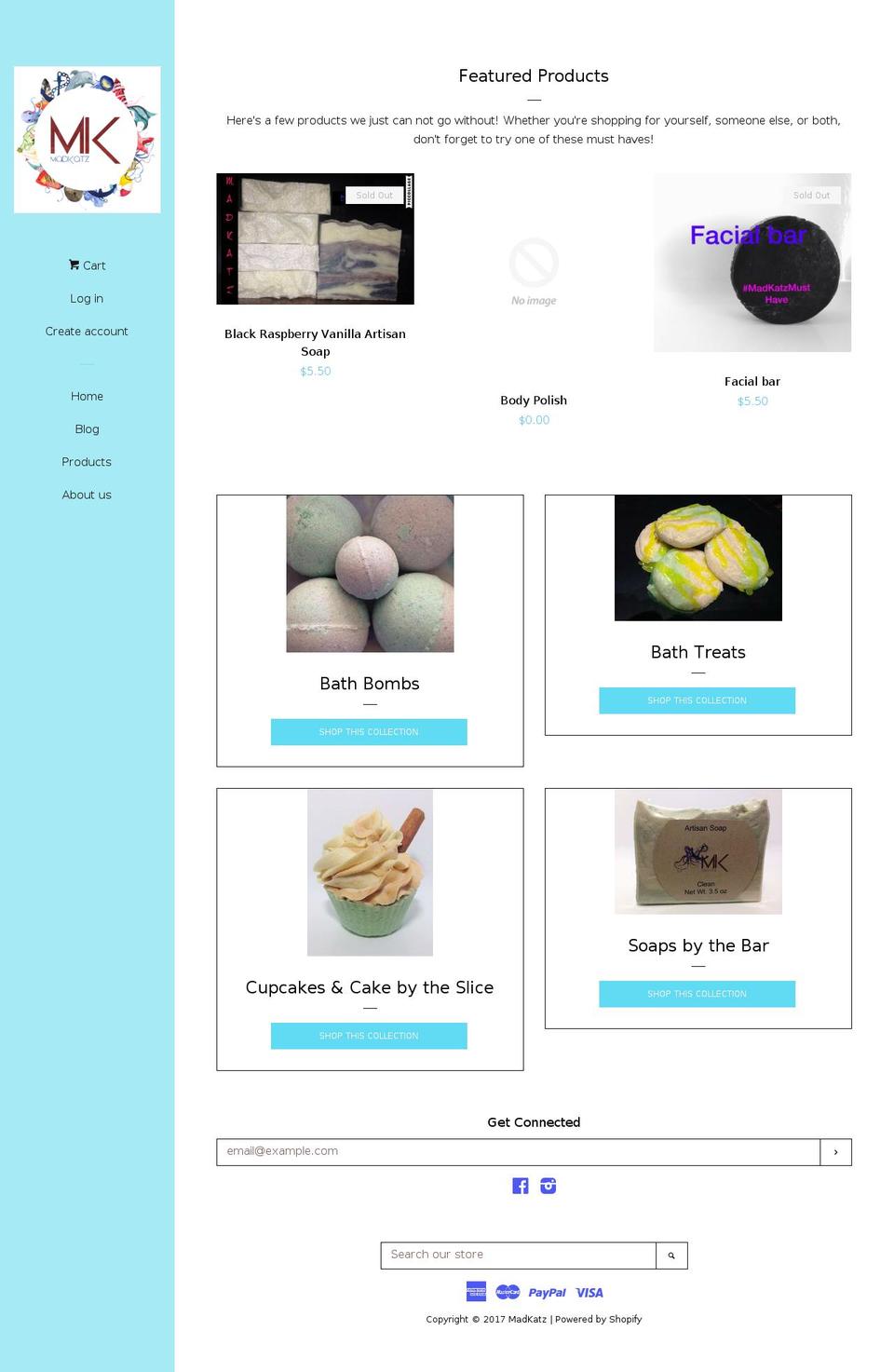 madkatz.net shopify website screenshot