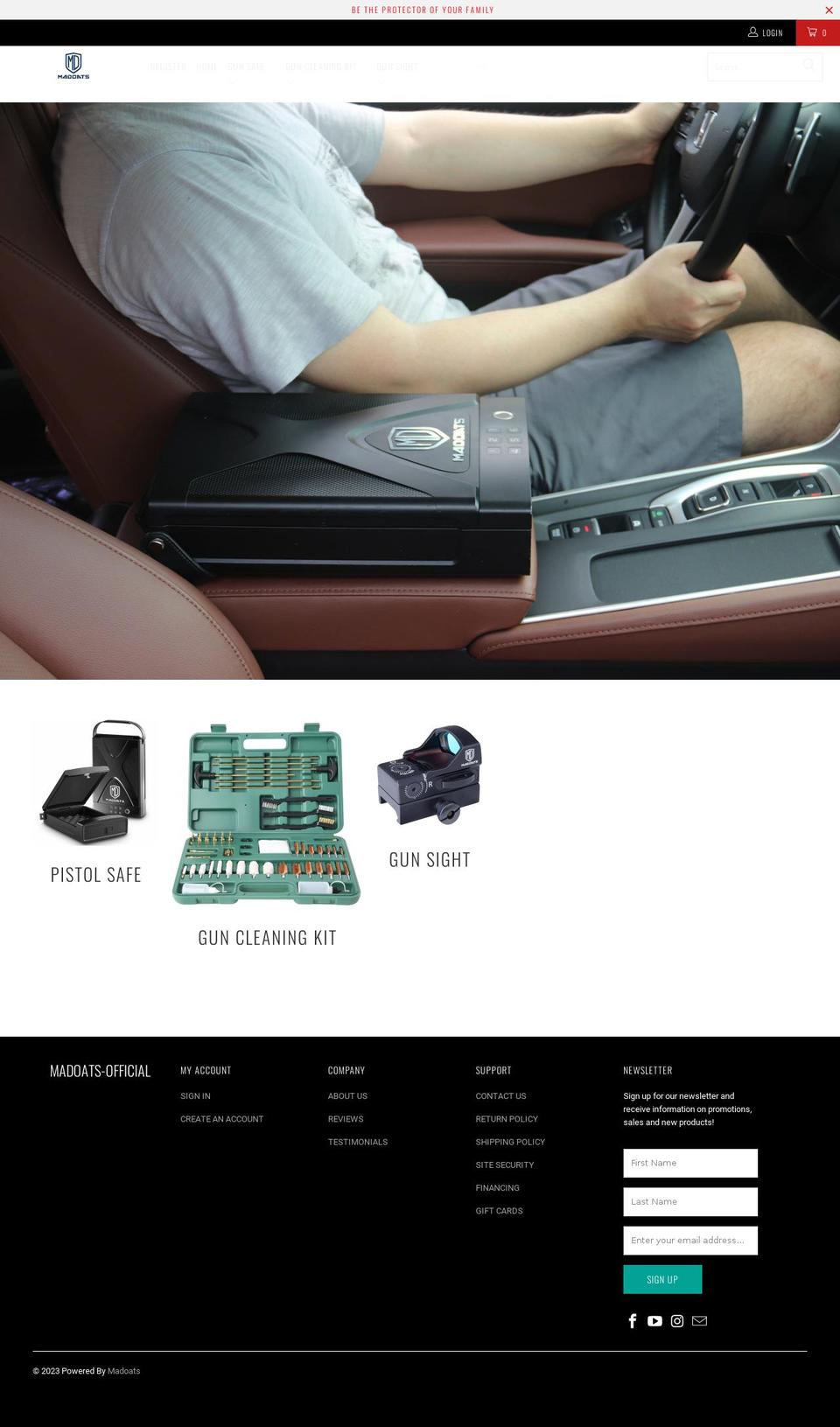 madoats.com shopify website screenshot