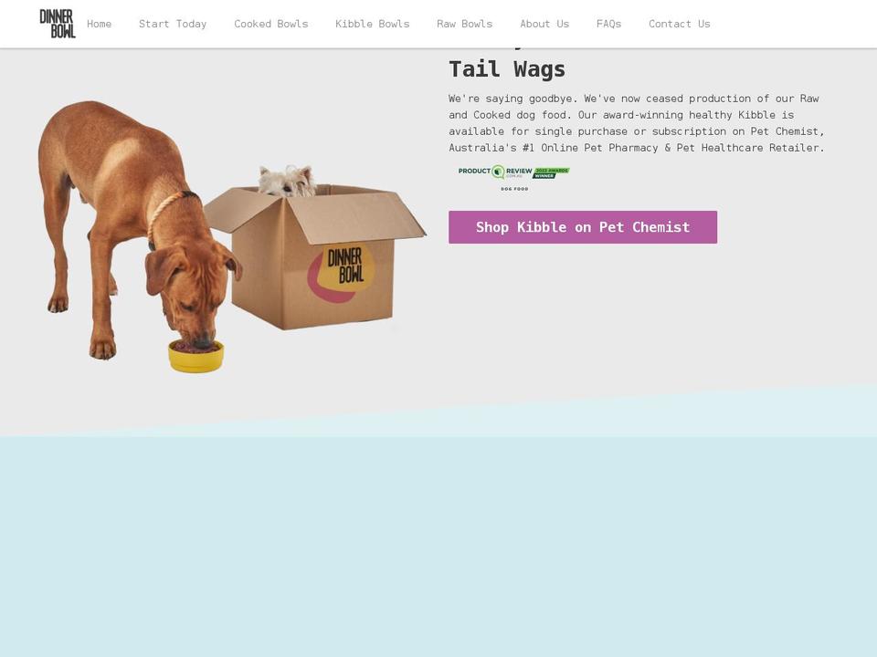 madpawsdinnerbowl.com.au shopify website screenshot